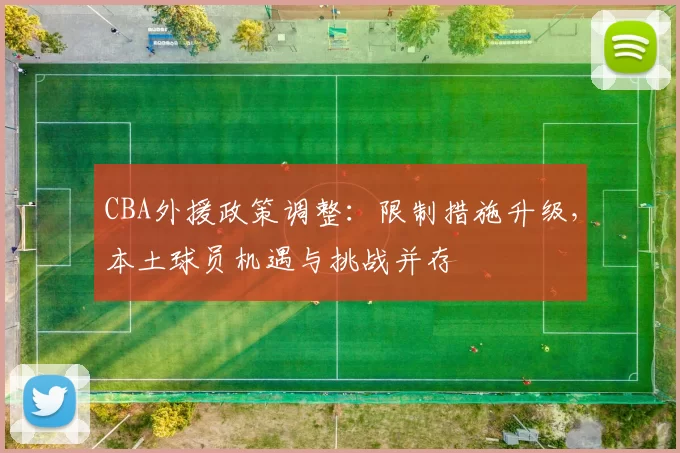 CBA外援政策调整：限制措施升级，本土球员机遇与挑战并存