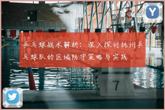 乒乓球战术解析:深入探讨杭州乒乓球队的区域防守策略与实践
