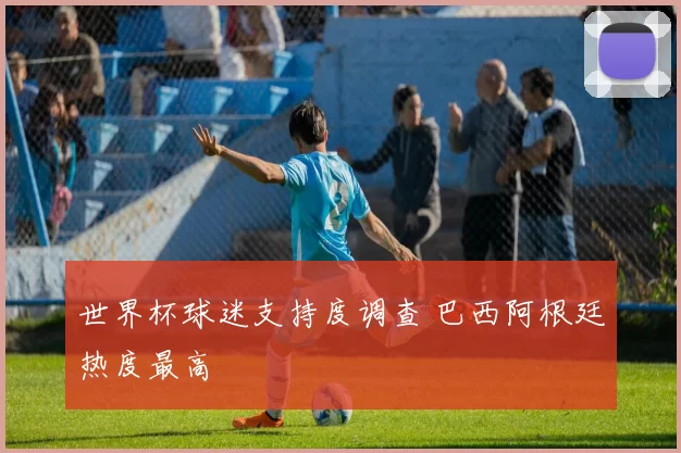 世界杯球迷支持度调查 巴西阿根廷热度最高