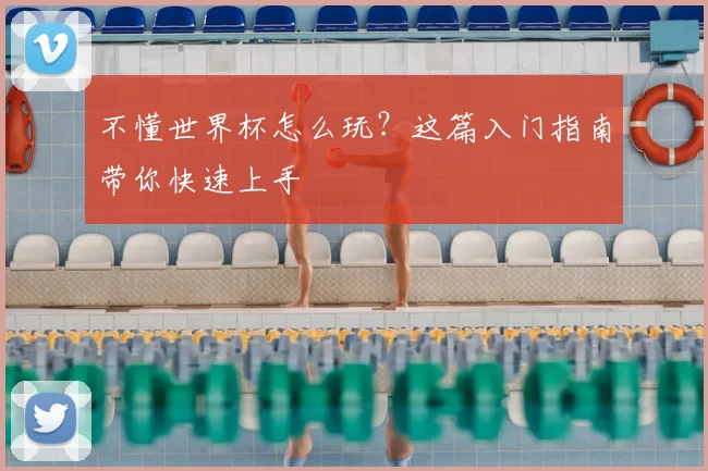 不懂世界杯怎么玩?这篇入门指南带你快速上手